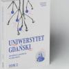 Okładka książki "Uniwersytet Gdański - struktury, postacie, wydarzenia", tom drugi. Gałązki na jasnym tle.